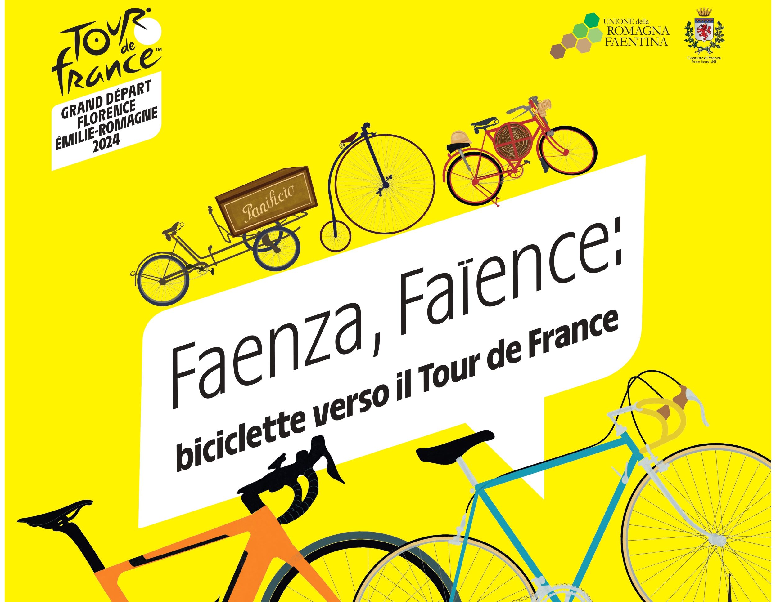 Faenza, Faïence, biciclette verso il Tour de France